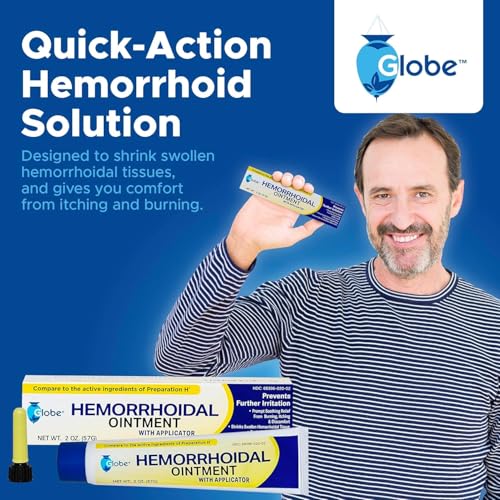 Hemorrhoidal Pain Relief Ointment 2 oz (56g) Per Tube Hemorrhoid Treatment for Fast Acting Itch, Swelling, and Maximum Strength Pain Relief (3 Pack) - Thumbnail 6