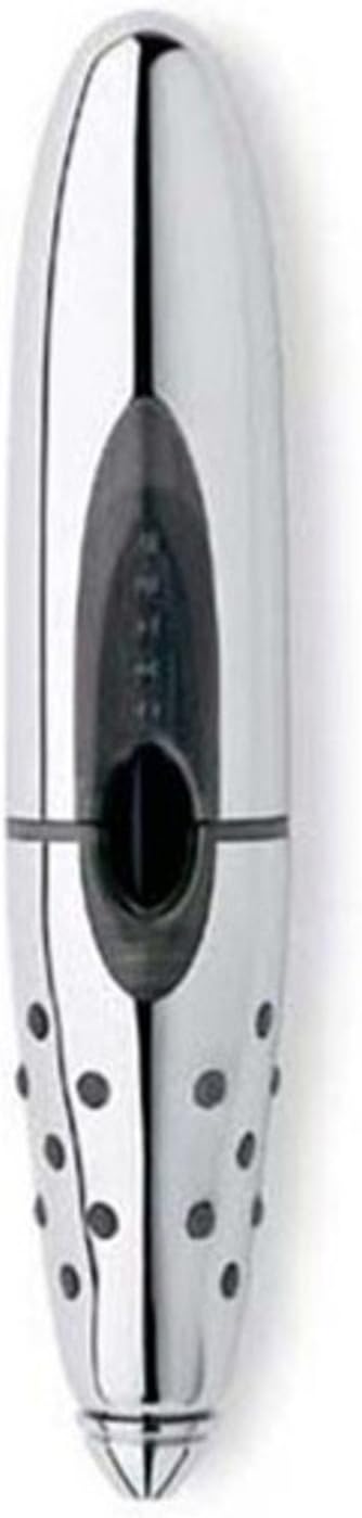Cross Metal Ion Gel Ink Fine Writing Pen, Black Ink, Chrome/Black Barrel (Cro81215) Category: Roller Ball, Gel