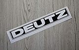 0767523816746 DEUTZ Aufkleber Kotflügel 06 Baureihe Logo Emblem Sticker Label Traktor