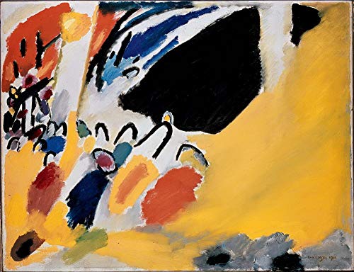 Peintures sur toile Kandinsky Impression III peinture à l'huile d'art 06