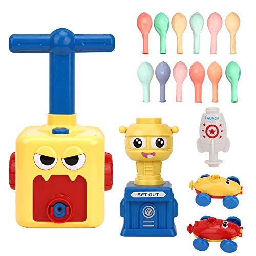 FORMIZON Juguete Lanzador Globos, Juguete Coche de Globo, Juguete de Coche con Globo para Juguete Experimento Educación Diversión Ciencia Coche Bebé Juguetes Regalo
