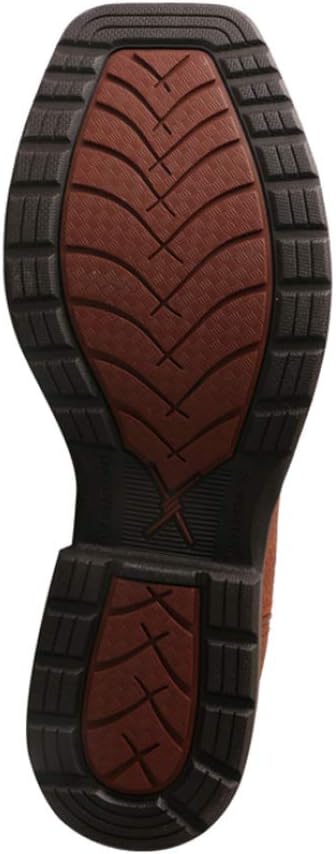 Twisted X Mens Lite Cowboy Taupe/Bomber Workboot