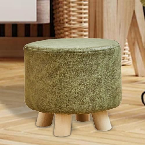 Otomana para sala de estar redonda con diseño sofisticado para hogar 3