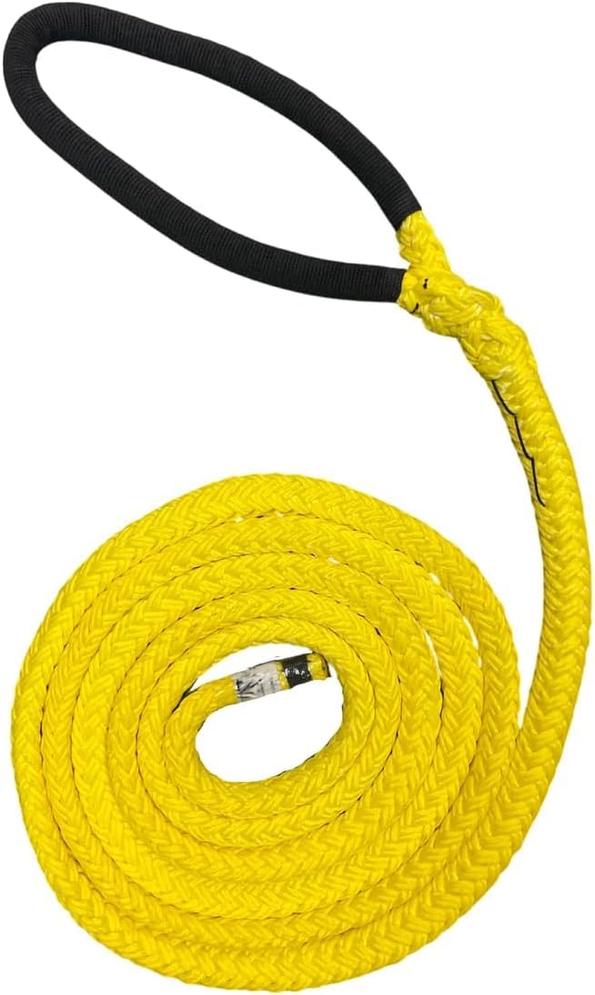 Arbo Space 5/8 LPX 12 Strand Polyester Hollow Braid Dead Eye Sling for Arborist (15') Made in USA