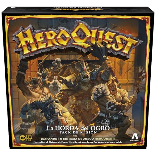 Avalon Hill HeroQuest Mission Pack The Ogre Horde Rollenspiel-Spiel Benötigt das Spielsystem HeroQuest