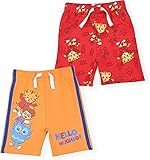 Daniel Tiger's Neighborhood Fred Rogers Company Boys 2 Pack Shorts for Toddler