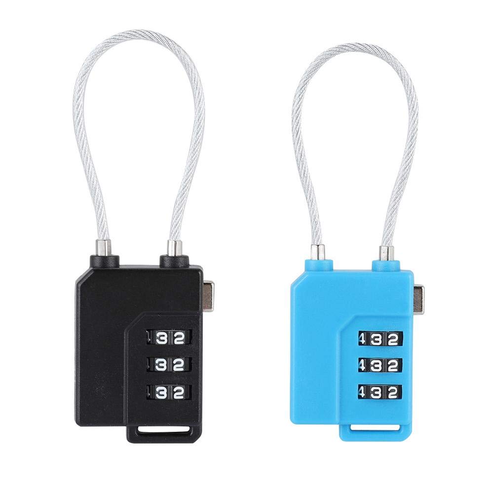 Lucchetti a combinazione， Lucchetti per valigie Lucchetto con codice, lucchetto con combinazione a 3 cifre, lucchetto for armadietti, lucchetto for cassetti, lucchetto elettronico, lucchetto con filo