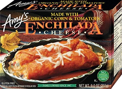 Amy's Frozen Meals, Cheese Enchilada Entree, Gluten Free, 9 oz.