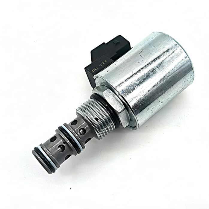 Vanne d'arrêt robuste 12 V pour moteurs d'équipement de construction