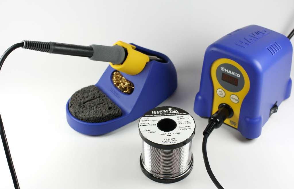 Hakko FX888D & 1 lb. Spool 60/40 Indium Brand Wire Solder