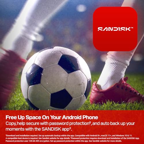 SANDISK USB Type-C Flash Drive 128GB, FIFA World Cup 2026 Edition, Up to 300MB/s, Collectible Whistle Design Pendrive for Smartphone & Laptop, Gold 8 51EOV6CFG+L