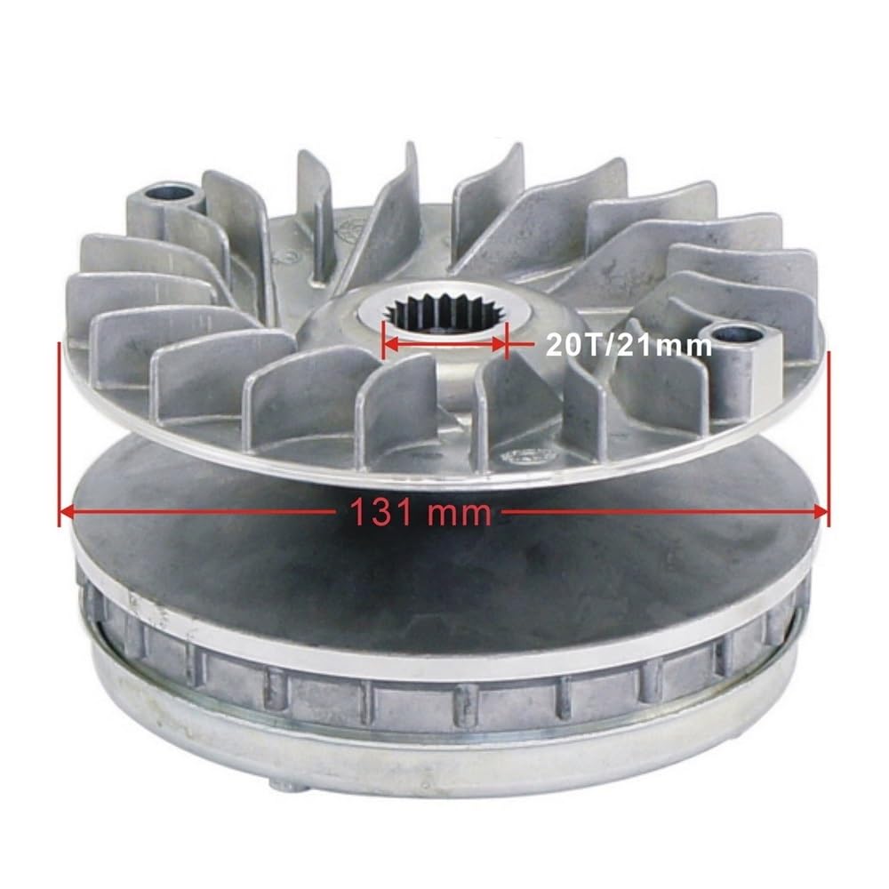 Gruppo puleggia frizione anteriore CVT for moto 27254 180NMQ.9.1 for scooter ATV 400