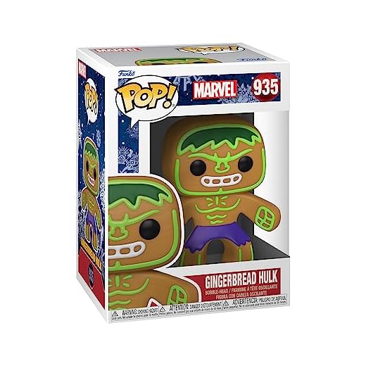 Funko Pop! Marvel: Holiday - Hulk - Marvel Comics - Cómics Marvel - Figura de Vinilo Coleccionable - Idea de Regalo- Mercancia Oficial - Juguetes para Niños y Adultos - Comic Books Fans