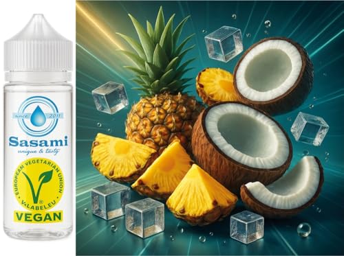 Piña Hielo Colada - Concentrado de Piña y Coco - Vegano - Sasami - 100ml