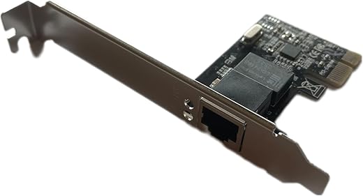 Millennium Technology PCI Express Gigabit 1000Mbps Network Adaptor | RJ45 Ethernet Card | LAN Card for Desktop With Low Bracket (PCIE-LAN)