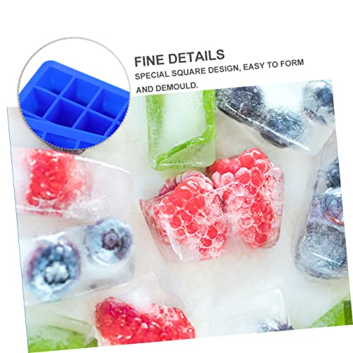 Molde para Hielo Silicona Azul 2 piezas miniatura 7