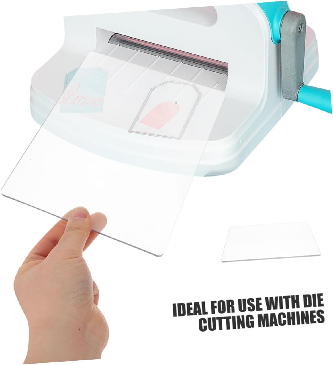 Tofficu Embossing Acrylic Plate Craft Pad for Die Cutting Machine Cutting Dies Embossing Pad Cutting Mat Pressure Plate Diy Embossing Pad