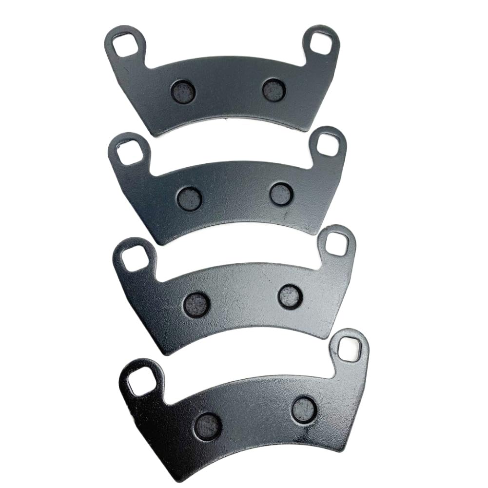 Juego de 2 Pares de Pastillas de Freno Delanteras y Traseras Compatible con Polaris RZR Crew 570 800 900 1000 XP EPS