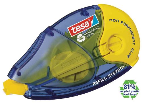 Tesa ecoLogo Pack of 5 Non Permanent Glue Refill Glue 8.4 mm x 14 m