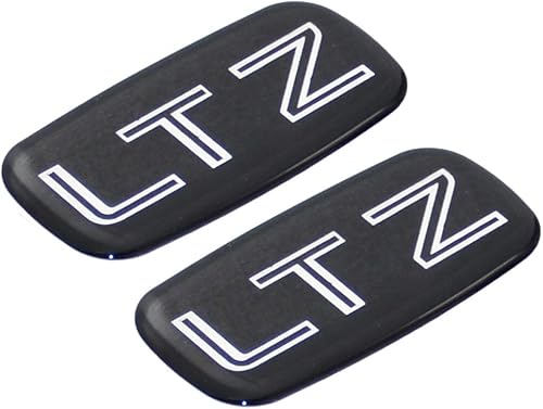 Miniatura 1 de 2 piezas LTZ Emblema de cabina 3D placa de identificación de repuesto para Cruze Silverado 1500 2500Hd 3500Hd Yukon Sierra Suburban Colorado