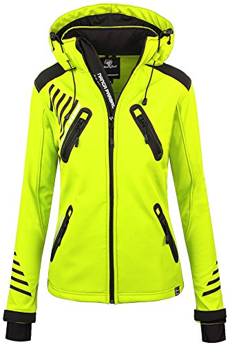 Rock Creek Damen Softshell Jacke Outdoorjacke Windbreaker Übergangs Jacke...