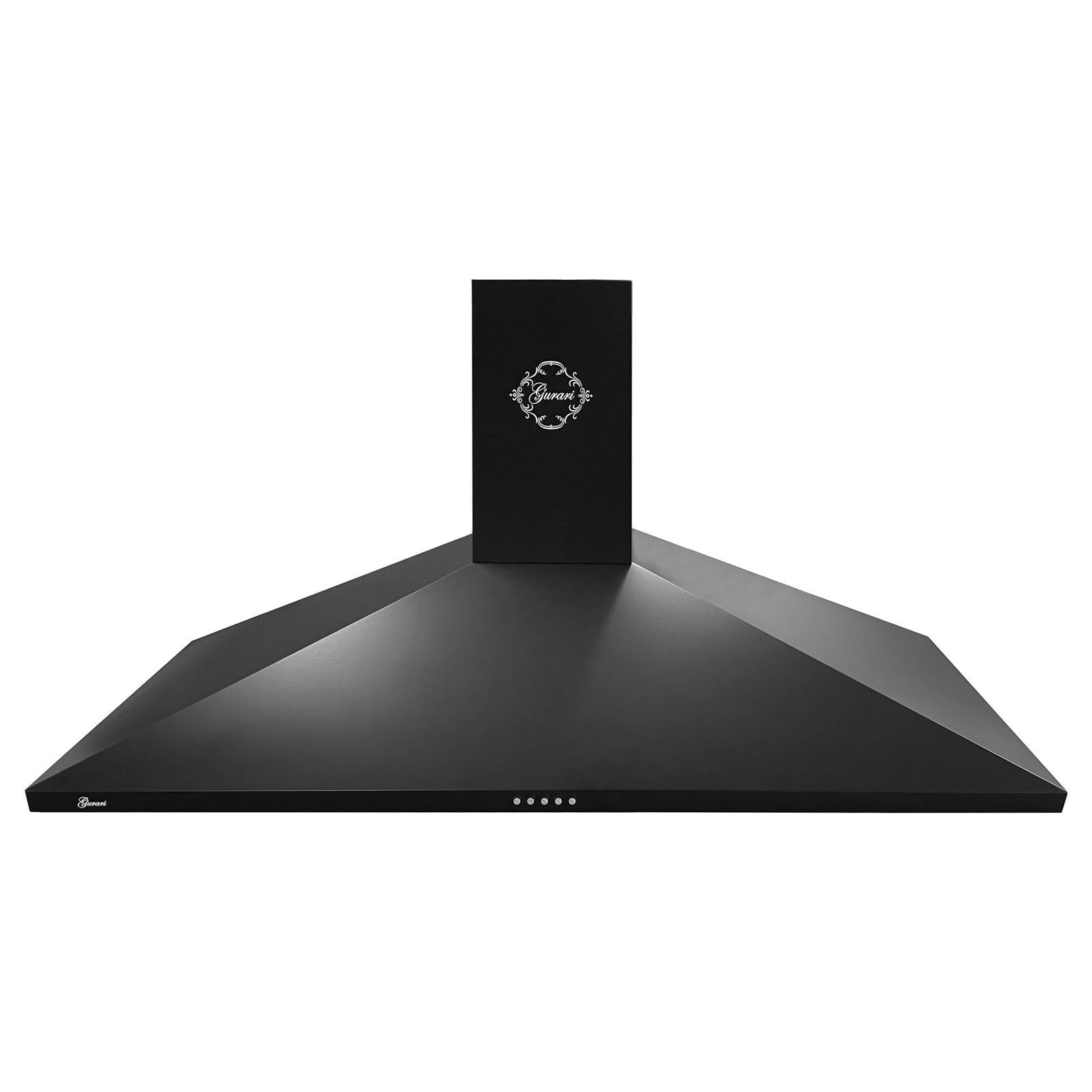 GURARI GCH C 147 BL 120 N Hotte murale 120 cm 1000 m³/h Noir Hotte aspirante 3 niveaux