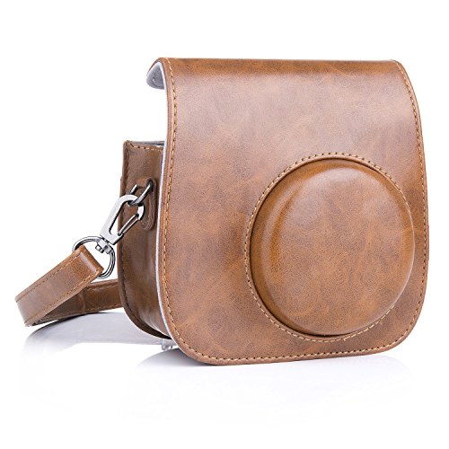 Diealles Mini 8/Mini 8+/Mini 9 Housse avec Bandoulière Amovible, Compatible  pour Caméras Fujifilm Instax Mini 8/Mini 8S/Mini 8 +/Mini 9