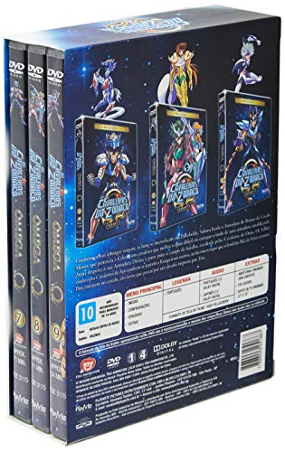 Os Cavaleiros Do Zodíaco - Ômega – 2ª Temporada - Box 3 - [DVD]