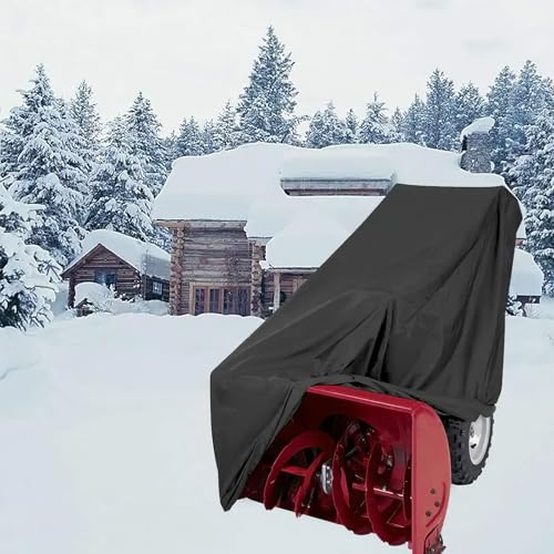 Housse souffleuse à neige imperméable COLLBATH avec cordon réglable - 5
