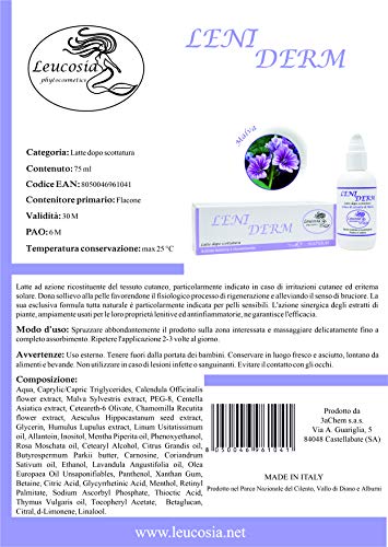 LeniDerm - Latte dopo scottatura 75 ml - Ideale