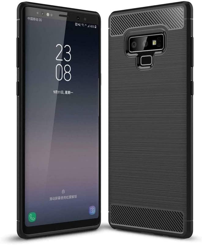 Image of Hybrid Carbon Fiber Back Case for Samsung Galaxy Note 9 (Black)