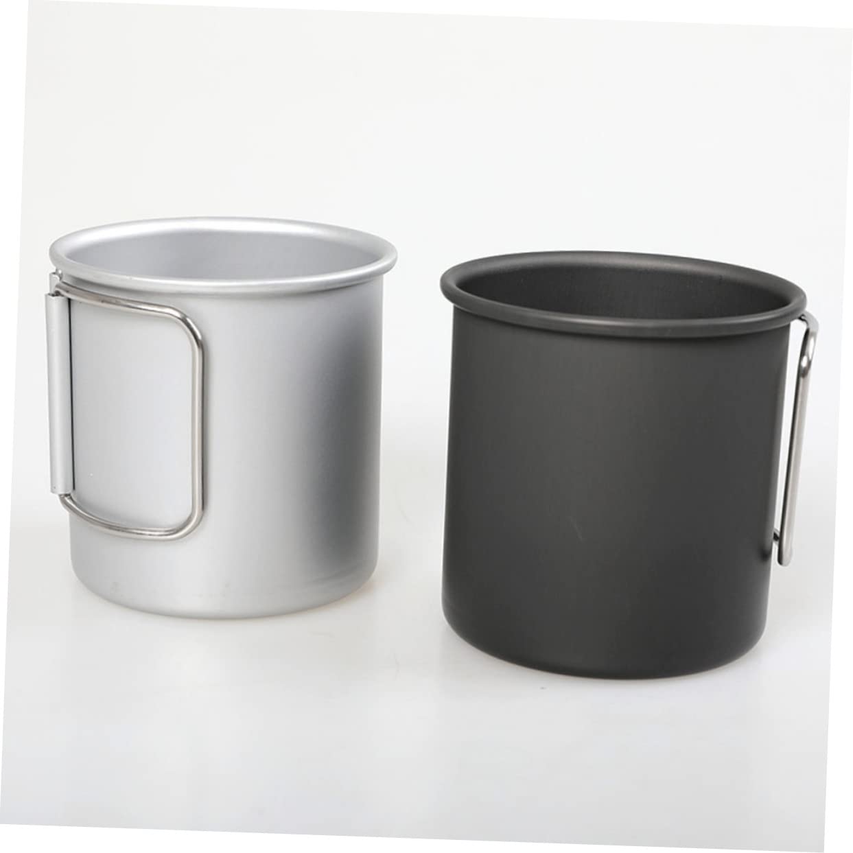 VANZACK 3pièces Tasse De Camping Pliable Aluminium Mug Portable Pour Randonnée Et Activités Plein Air Pour Café Et Thé Design Élégant Et Pratique