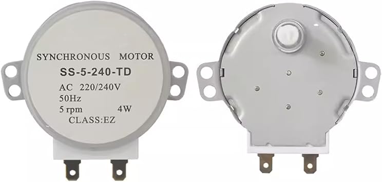 Replacement Turntable Motor for GALANZ Microwave, Synchronous Motor GAL-5-240-TD/SS-5-240-TD 220-240V 4W Microwave Accessories
