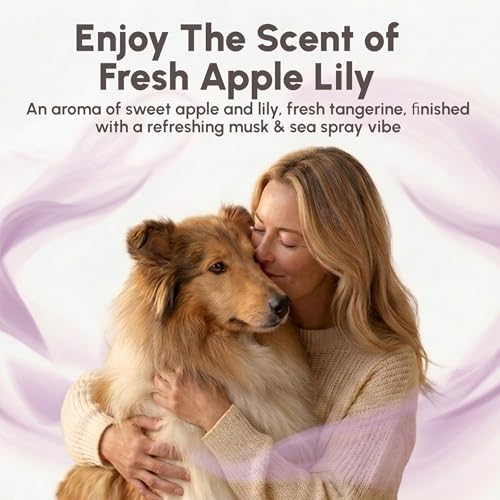 Image of Best Shot Scentament Spa Botanical Body Splash, Body Spray Conditioner for Pets, Cat and Dog Cologne Spray, Alcohol-Free, Ready To Use, Apricot Lily, 8 Oz.