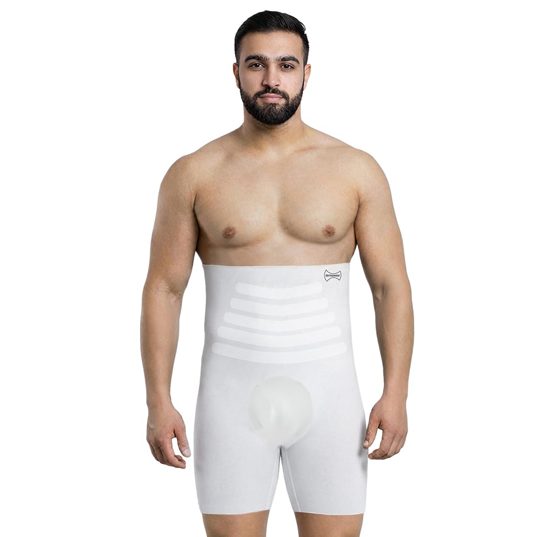 dermawear Men Breezeology High Waist Abdomen, Hip and Thigh Shapewear (B-111)-picture-3
