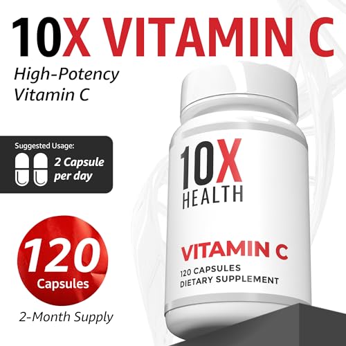 Image of 10X Health Vitamin C 1000mg - 120 Capsules