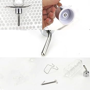 MIRU　Lケージ×2 給水器L×4 Amazon | ハムスター 給水器 置き型 高さ調節できる 木製 水飲み