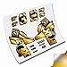 CUAC REVOLUTION Adesivi Forcella Fox 32 Factory SC 2021 Fork Stickers AUFKLEBER ADESIVI Bike Decals Oro