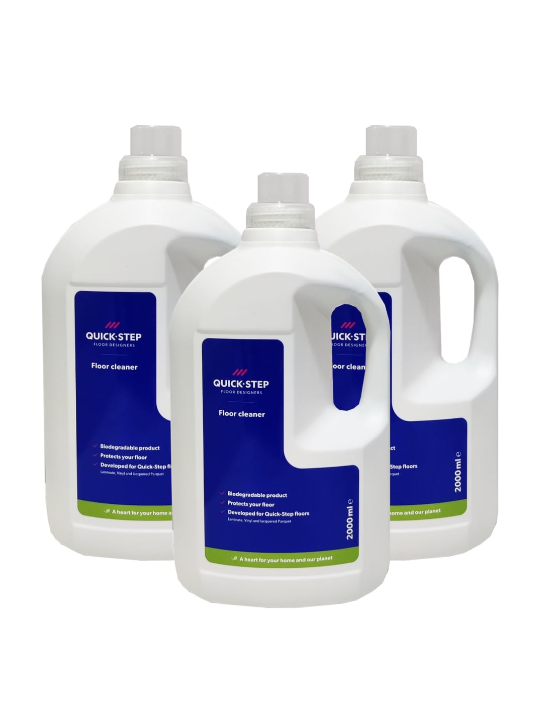 QUICK STEP - PACK 3 Uds LIMPIADOR DE SUELOS QUICK STEP 2 LT