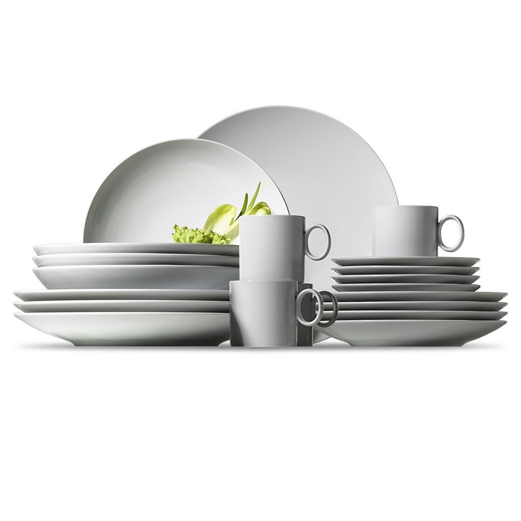 Thomas zestaw promocyjny 2 x Loft by Rosenthal biały zestaw A-Kaffeet.2-częściowy 11900-80001-18843 i gratis 1 produkt do pielęgnacji ciała Trinitae