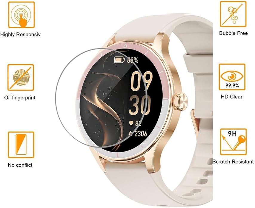 Correas de repuesto para smartwatch Fitpolo DR06 1.27" miniatura 4