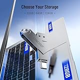 OSCOO 32GB USB Flash Drive, USB 3.1 Gen 1 Dual USB-C & USB-A Memory Stick, Portable Thumb Drive for iPhone 15/16/17, Mac, Android Phones, Tablets, Laptops, Mac, Windows – Photo & Video Backup - Image 6