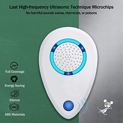 image for Palmandpond Ultrasonic Pest Repeller, 2021 Newest Ultrasound Indoor Pe