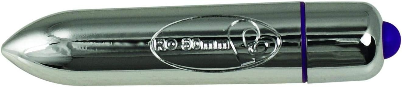 Ro-80mm Chrome Bullet - EDO-9941EA by Rocks-off *f*