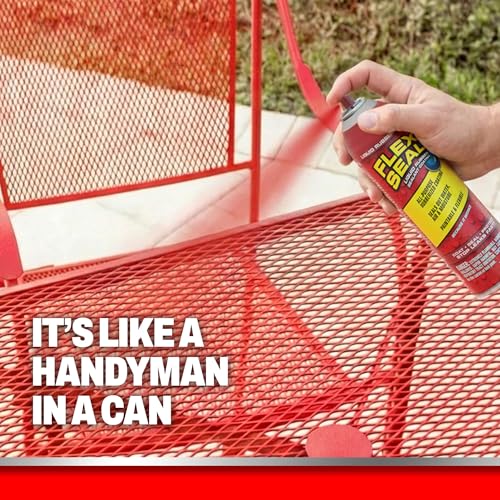 Image of Flex Seal, 14 oz, Red, Stop Leaks Instantly, Waterproof Rubber Spray On Sealant Coating, Perfect for Gutters, Wood, RV, Campers, Roof Repair, Skylights, Windows, and More