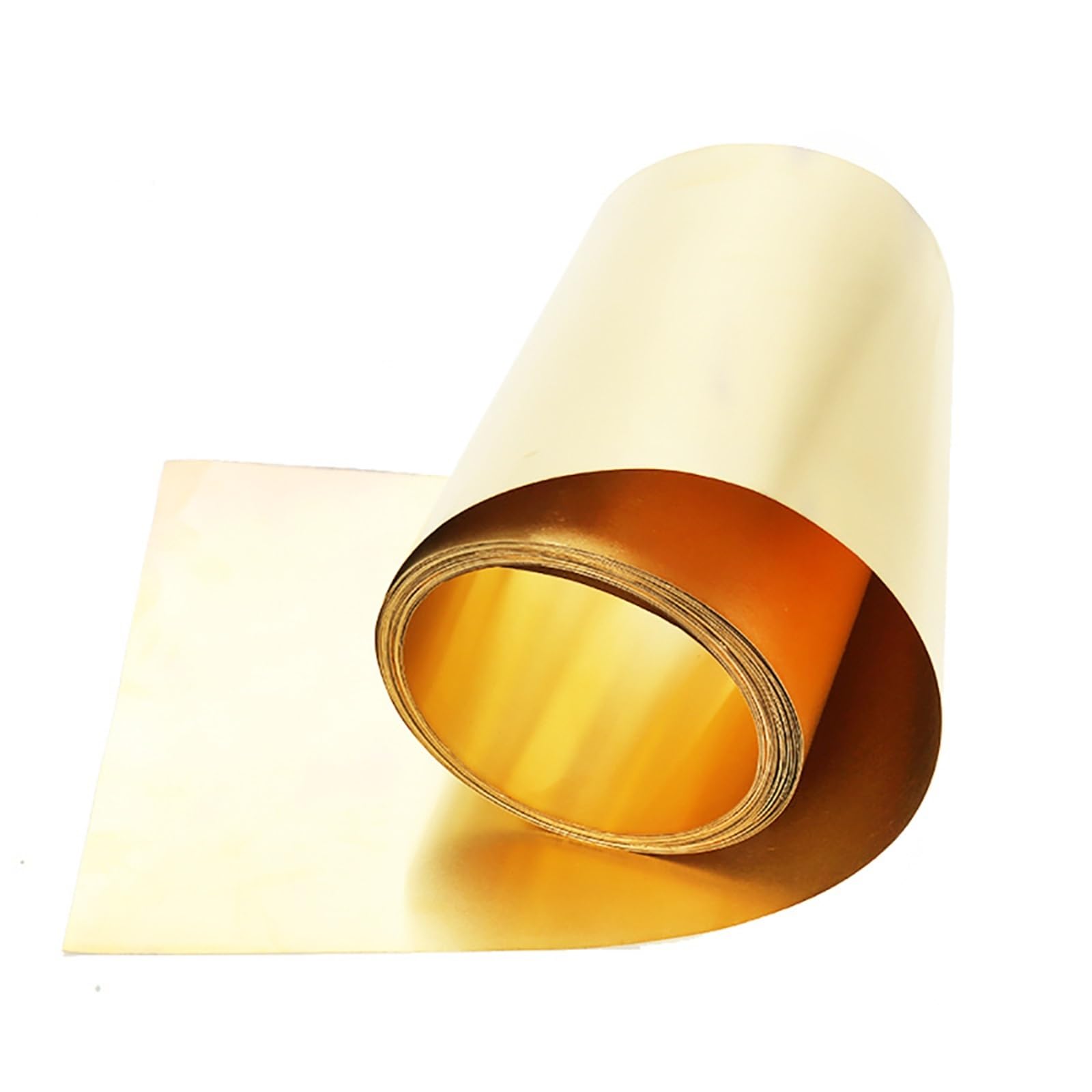 Messingfolienplatte Messingblechplatte 0,1 mm bis 0,8 mm Messingblechstreifen Messingplatten for Gravieren (Size : 0.6 x 200 x 500mm)