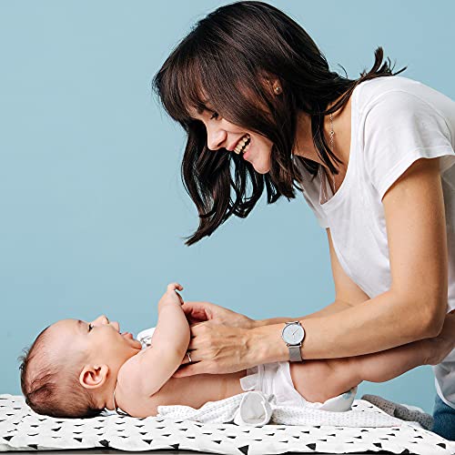 Surfeit Muslin Swaddle Blankets – Set Of 3 Large 47" X 47" Unisex Baby Swaddle Blanket Pack - Breathable Swaddling And Receiving Blankets For Babies - Bamboo And Cotton Blend - Machine Washable #TOP3