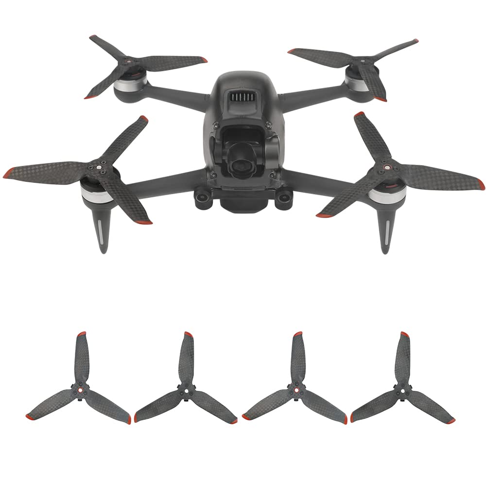 Eliche per DJI FPV, elica in fibra di carbonio, design della forma snella, peso più leggero, ala del drone, pezzo di ricambio, accessori per droni
