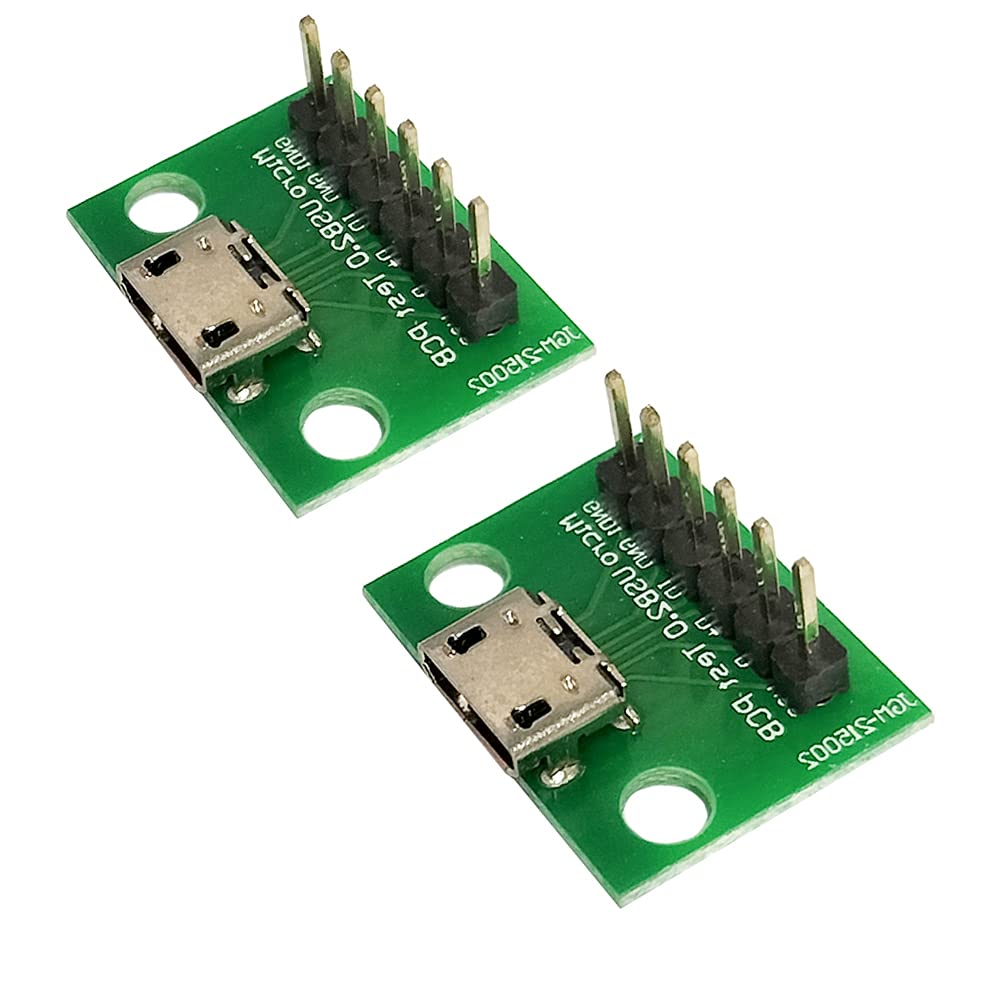 eMagTech 4 Adapters USB-C USB 3.1 Type C Female Adapter Type C Board Breakout Board Test PCB Board for Debugging, Troubleshooting and Function Testing