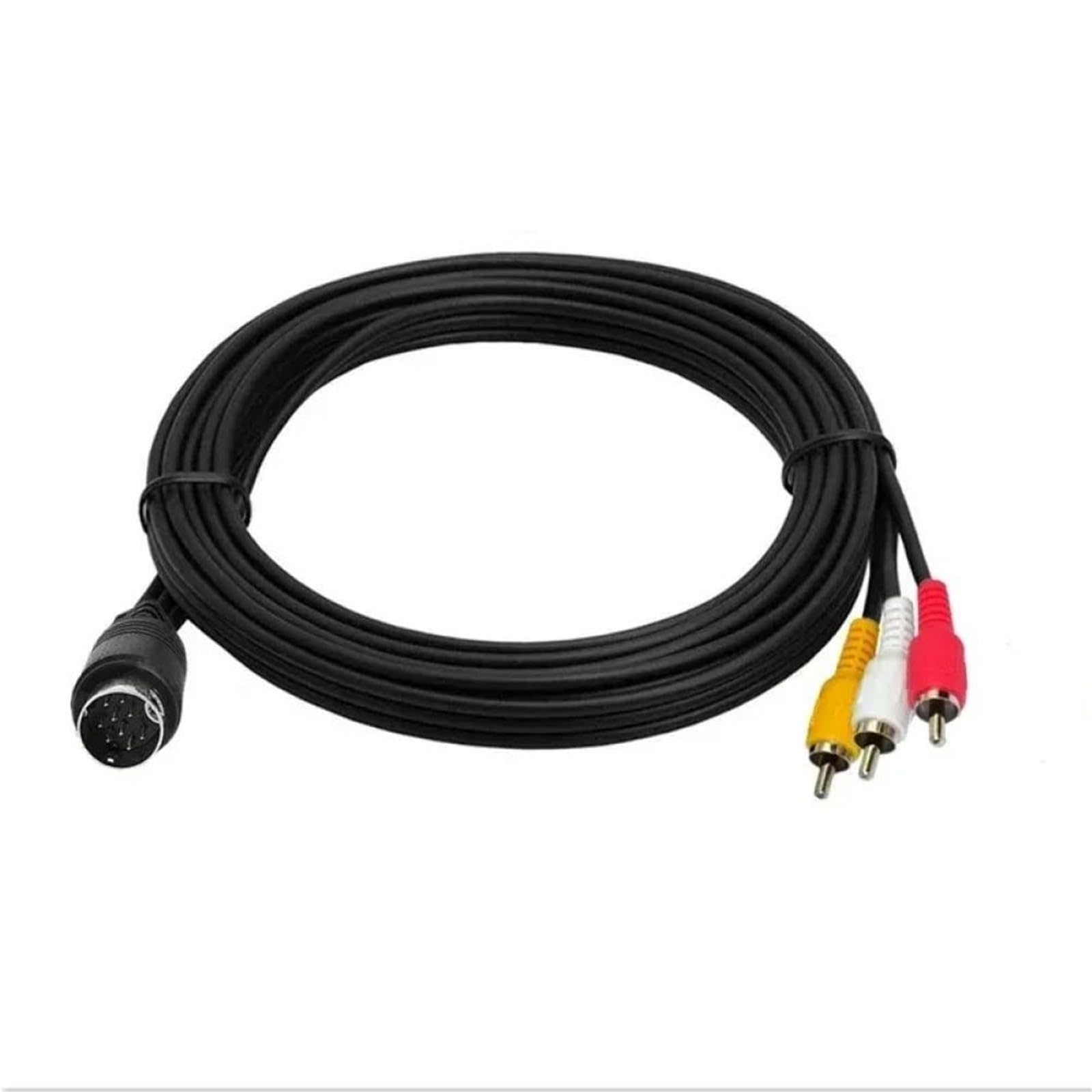 Adaptador S-Video a 3 Phono Compatible con RGB TV HDTV